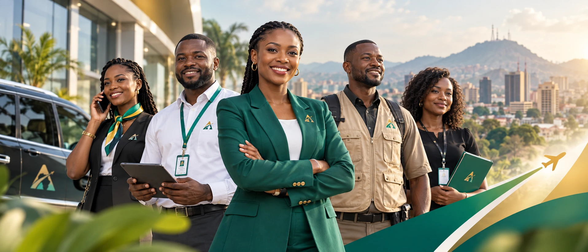 Bannière AFRELY illustrant l’assistance locale au Cameroun